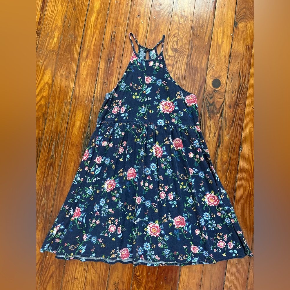 Floral Halter Dress